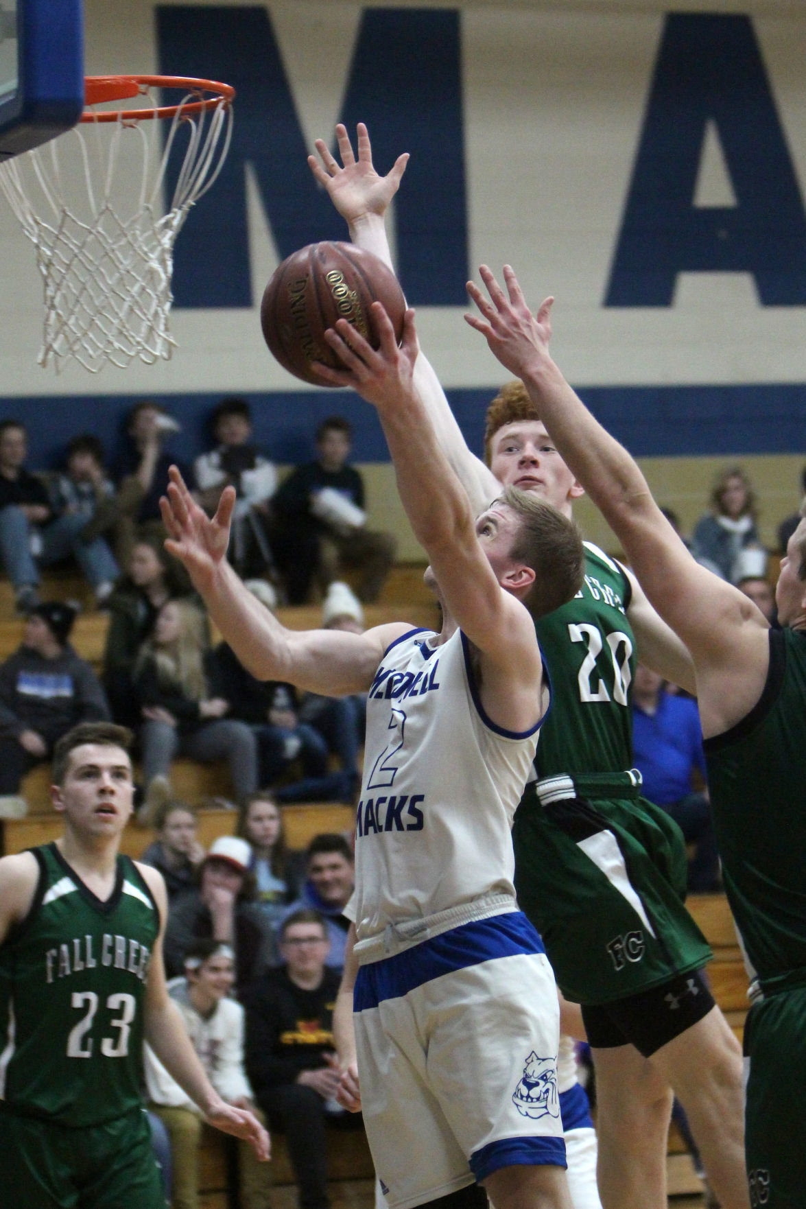 Fall Creek at McDonell boys basketball 12-14-18